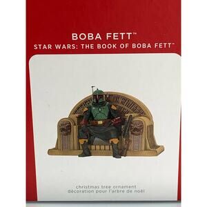 Hallmark Keepsake Christmas Ornament 2021 Star Wars The Mandalorian Boba Fett